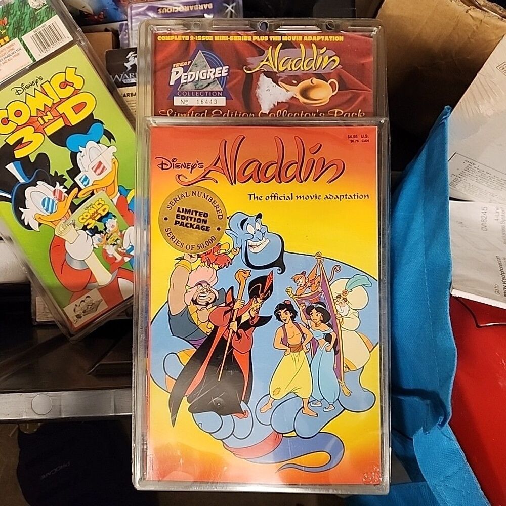 Disney Aladdin 2 Issue Limited Edition Collector's Pack by Treat Pedigree